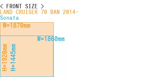 #LAND CRUISER 70 BAN 2014- + Sonata